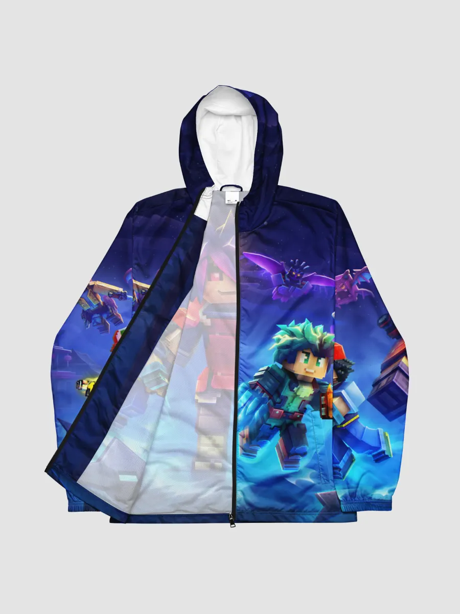 All over print windbreaker hot sale