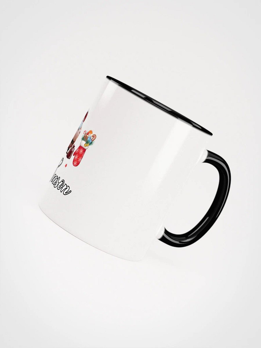 Festive Santa's Sleigh Ceramic Mug product image (5)