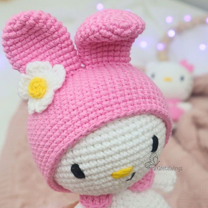 Amigurui My Melody PATTERN, Sanrio family (Digital Download) product image (2)