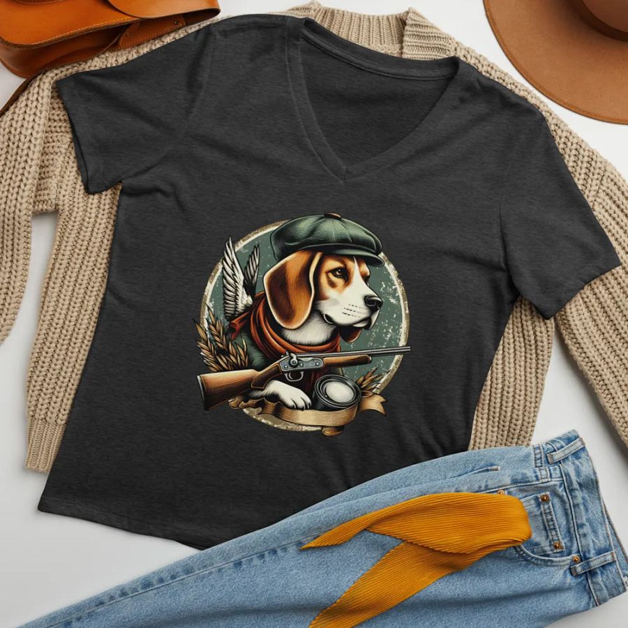 Beagle Hunter - V-neck product image (34)