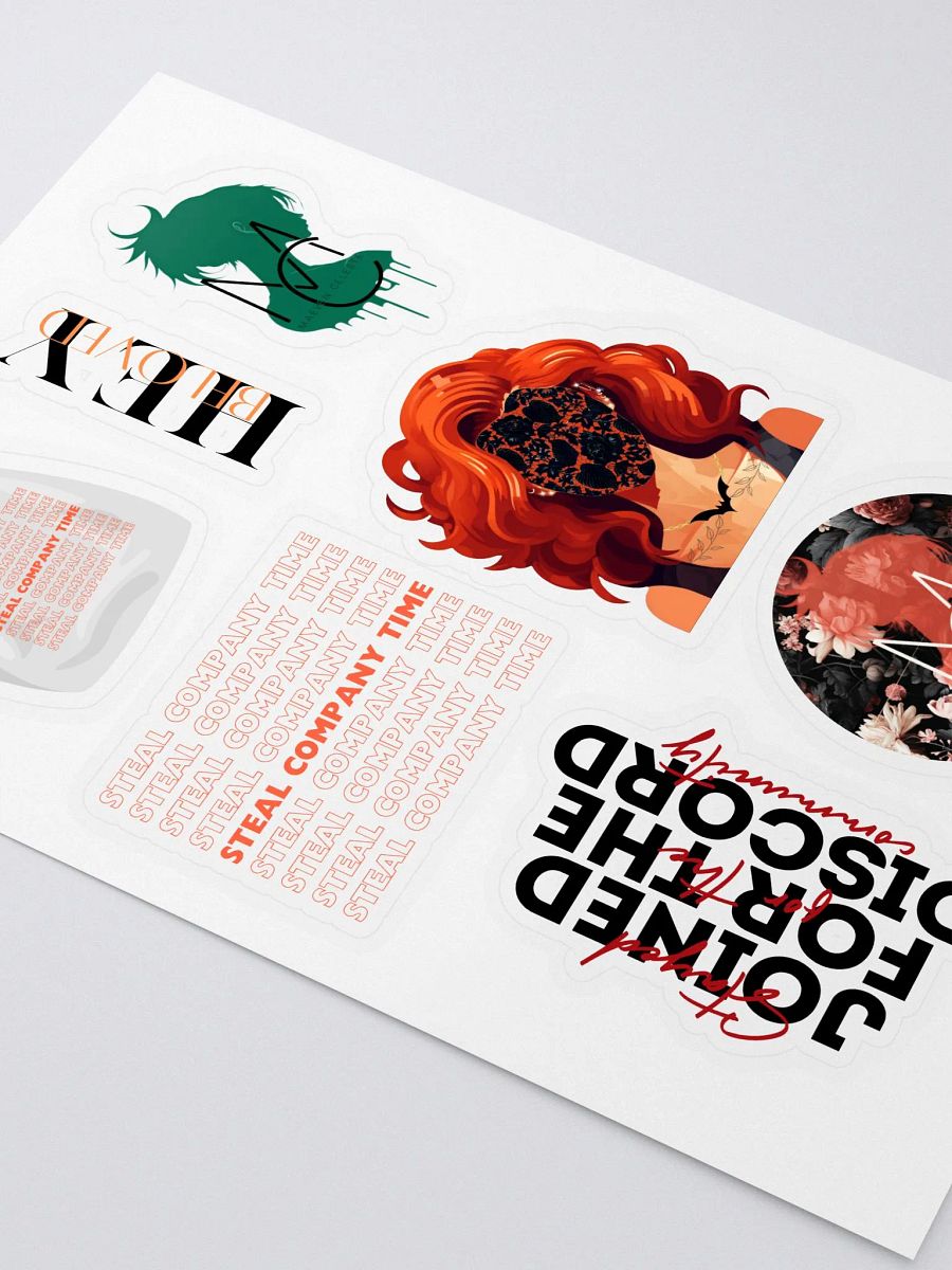 SFW sticker sheet product image (3)