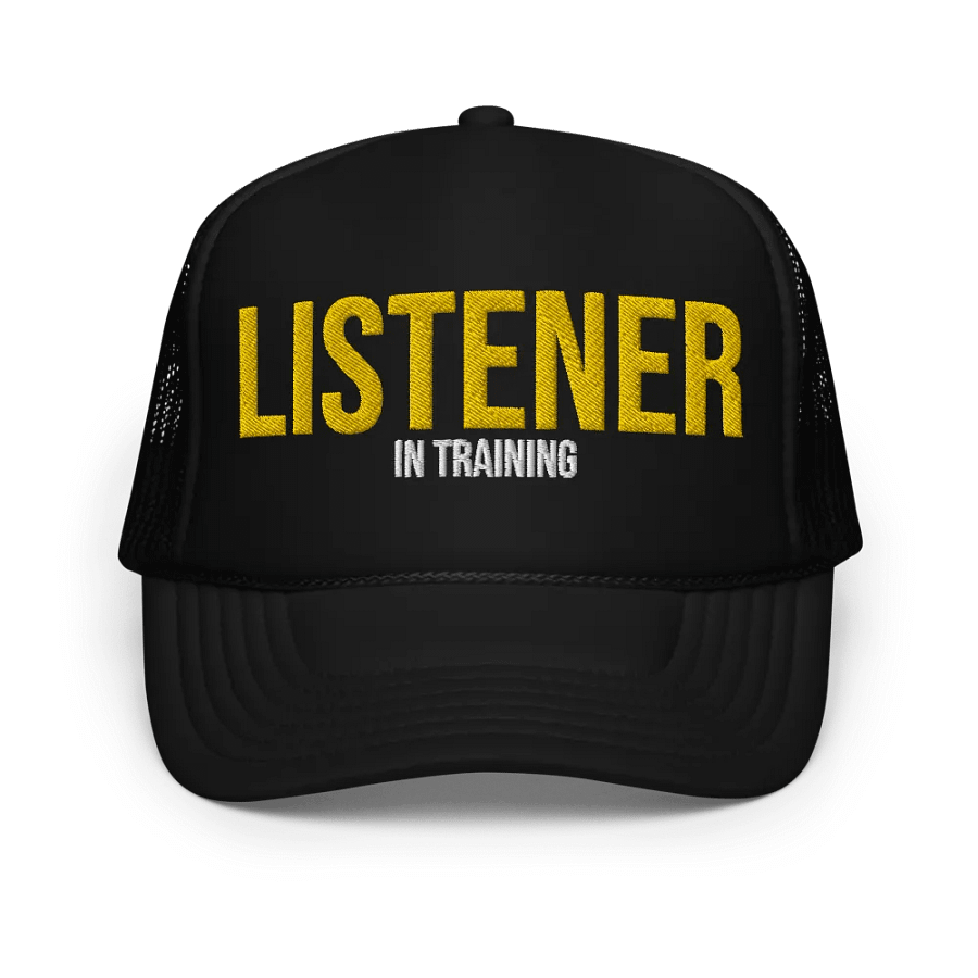 Listening Trucker Hat product image (1)