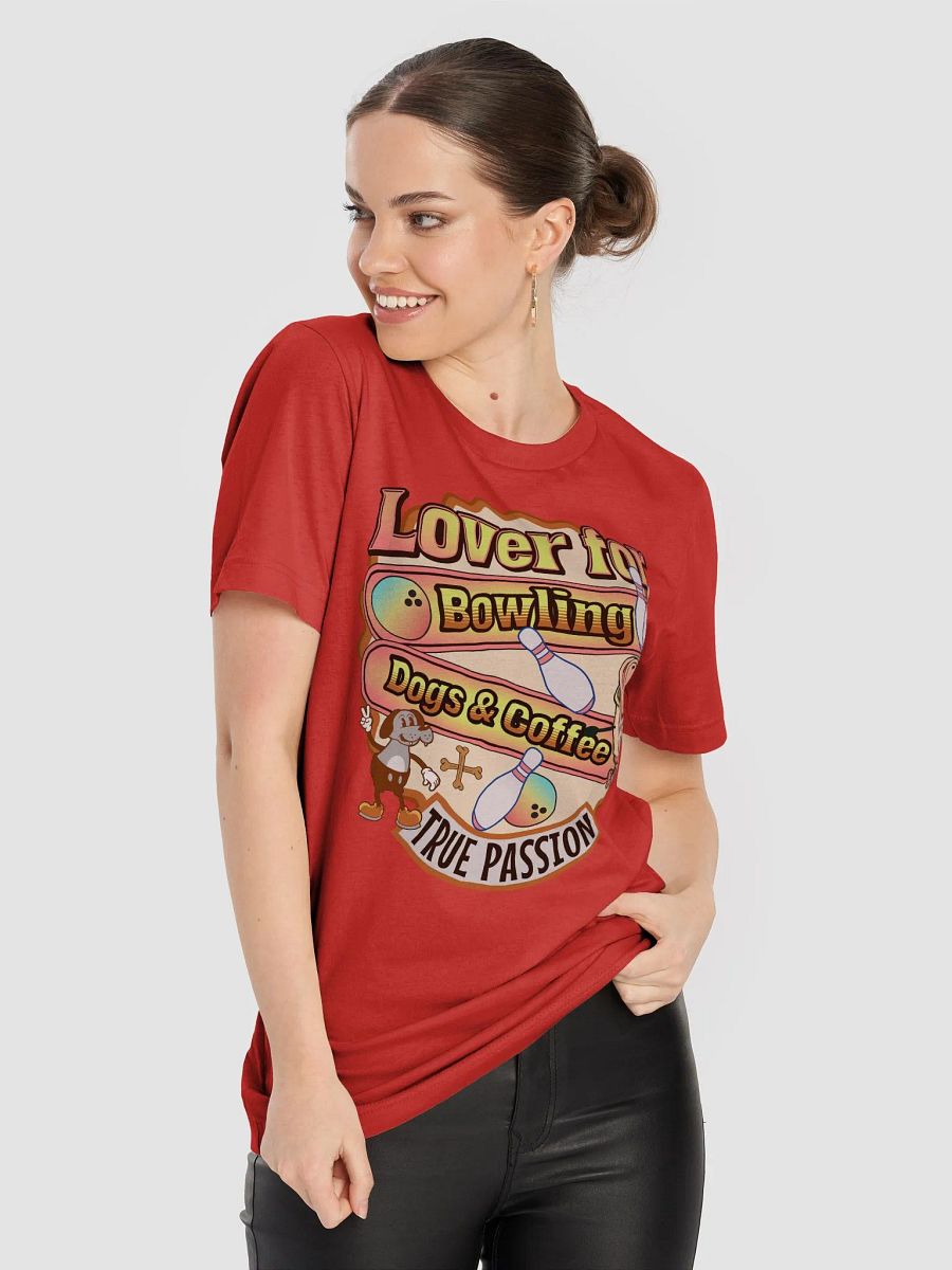 Lover For Dogs Coffee Bowling Passionate Essentials T-Shirt product image (51)