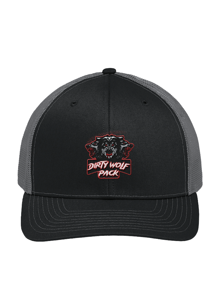 DWP logo mesh back trucker hat product image (1)