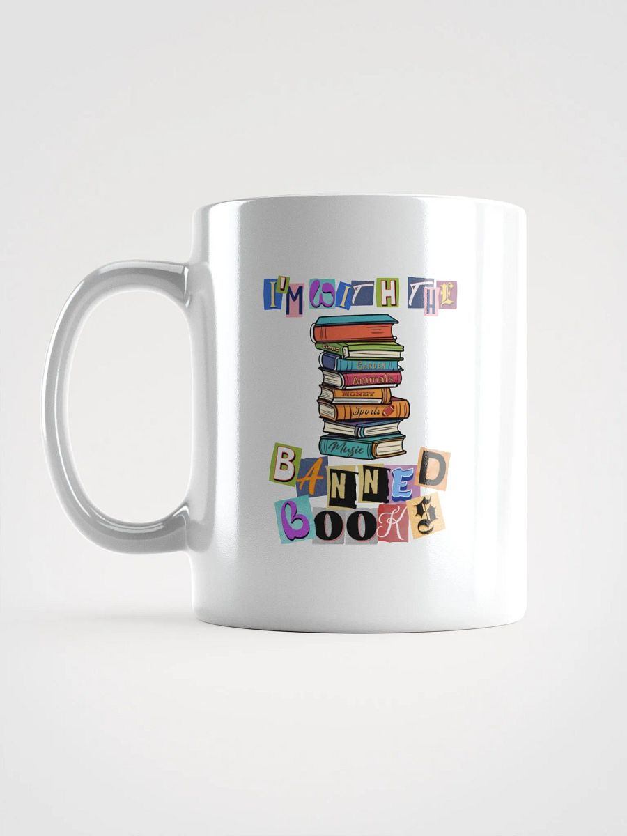 Im With The Banned Books Rebel Reader Mug product image (1)
