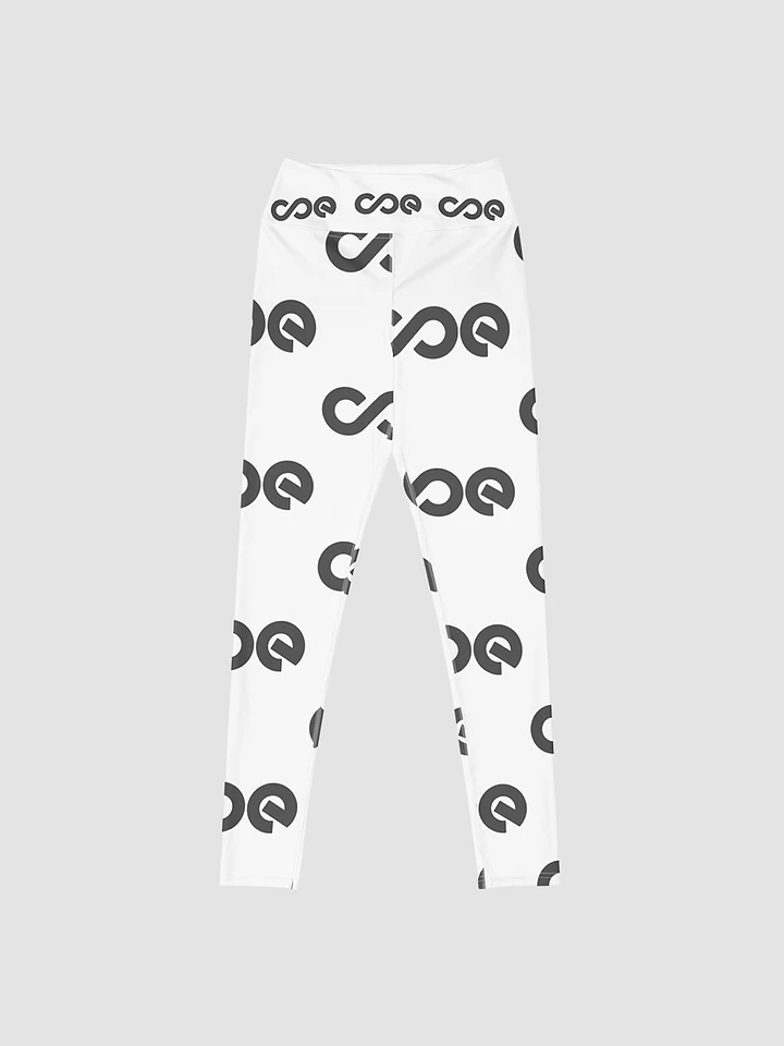 COE All Over Print Leggings Grey Logo product image (1)