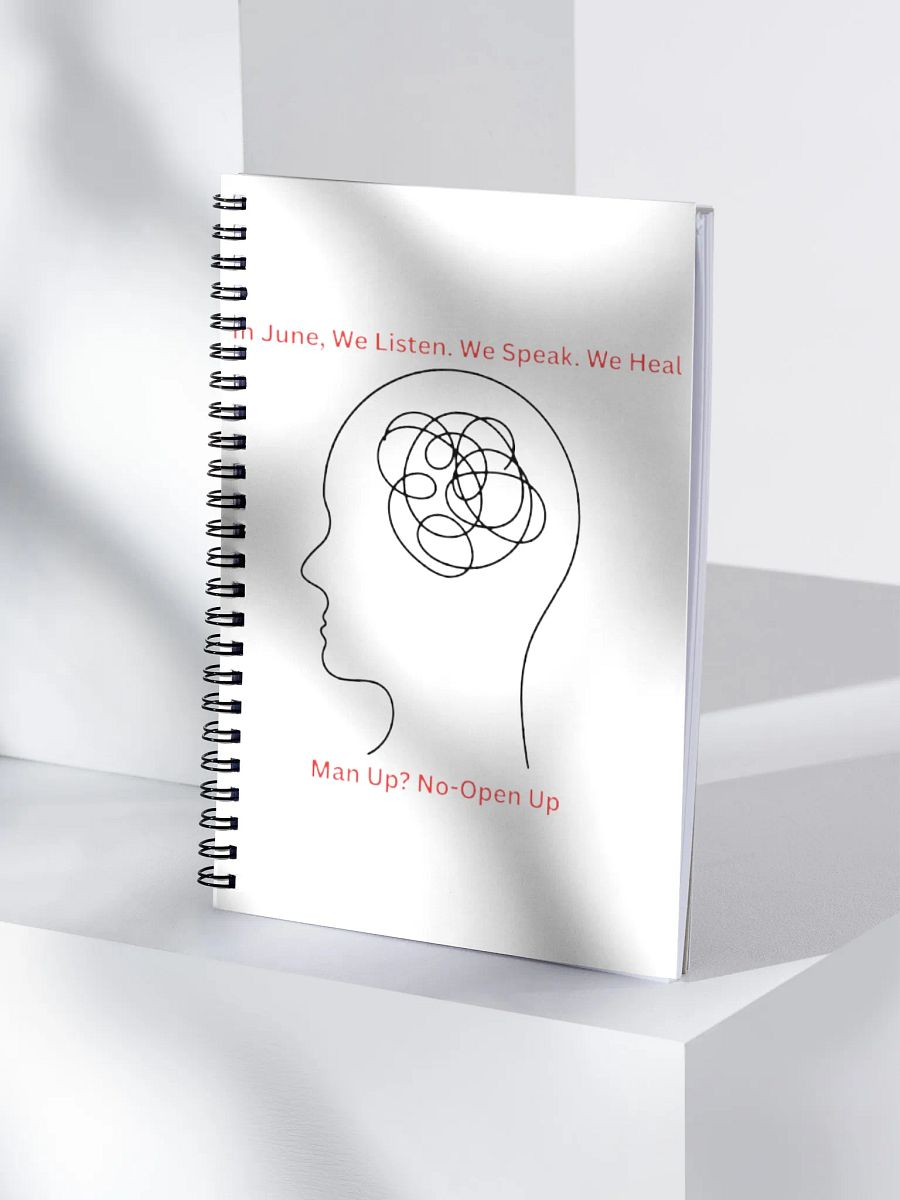 Mens Mental Health Awareness Notebook product image (4)