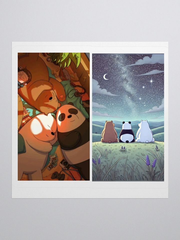 We Bare Bears Stickers – Cute & Collectible product image (1)