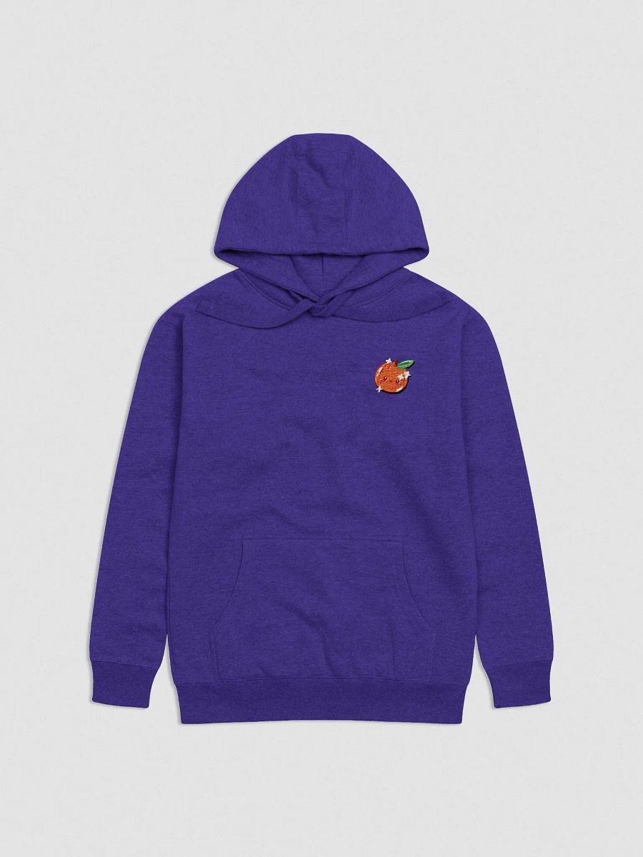 Whimsical Orange Face Unisex Hoodie product image (6)