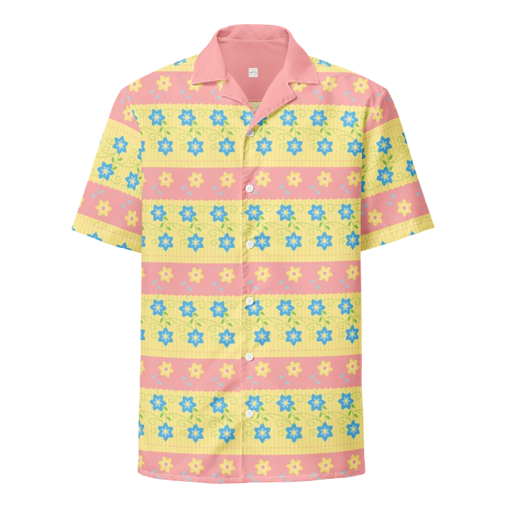 Hawaiian Style Shirt, Button Up, Unisex, Easter Egg Print product image (1)