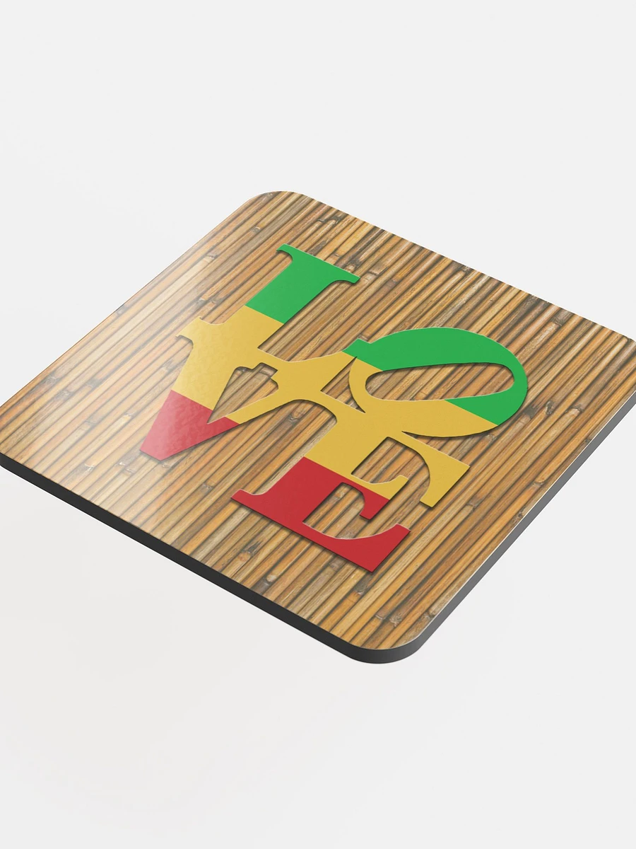 Rasta Love Beverage Coaster product image (1)