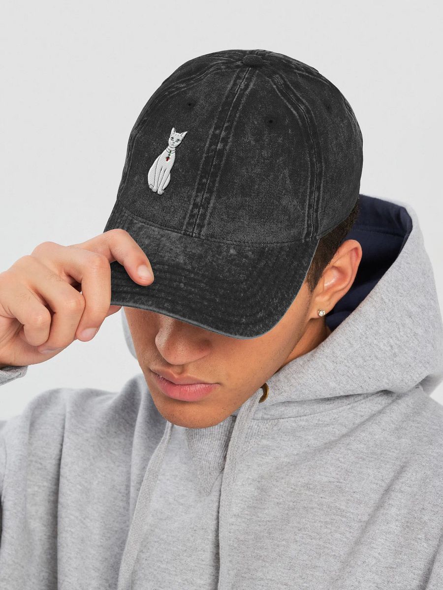 Elegant Cat Design Dad Hat product image (27)