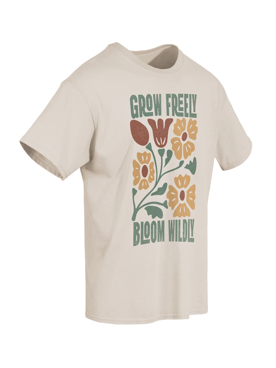 Vintage Floral Grow Freely Classic Unisex T-Shirt product image (16)