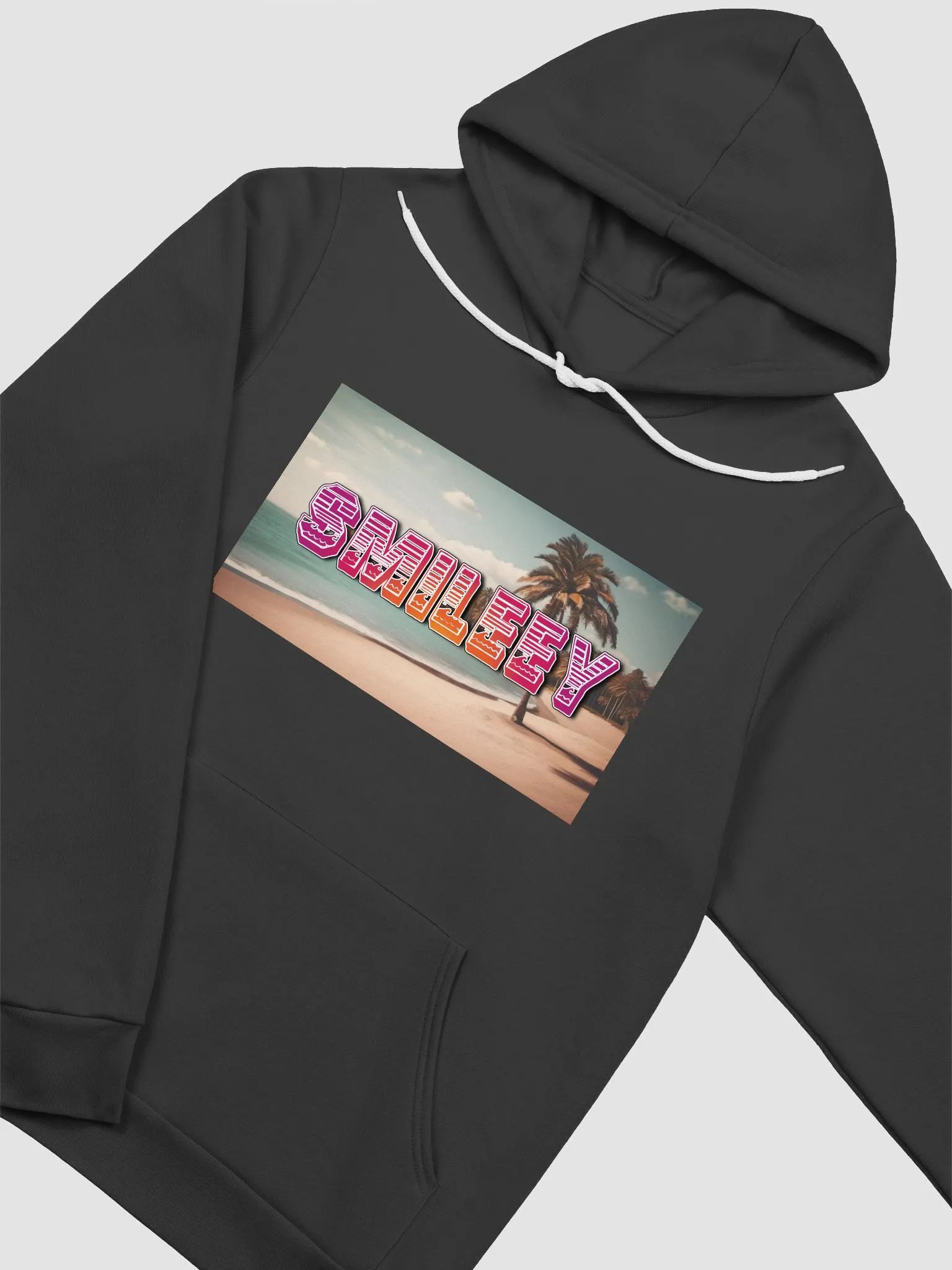 BEACH VIBES SUNSET SMILEEY - HOODIE product image (6)