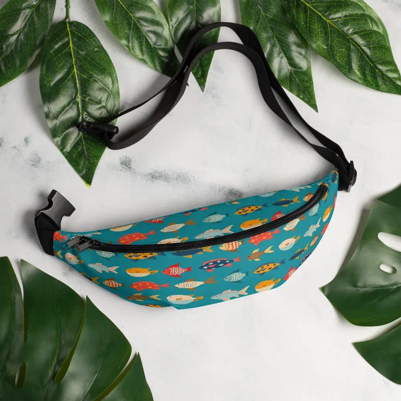 Fishes Being Fishes - Fanny Pack