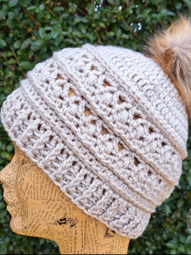 Cosy Carousel Beanie Crochet Pattern product image (3)