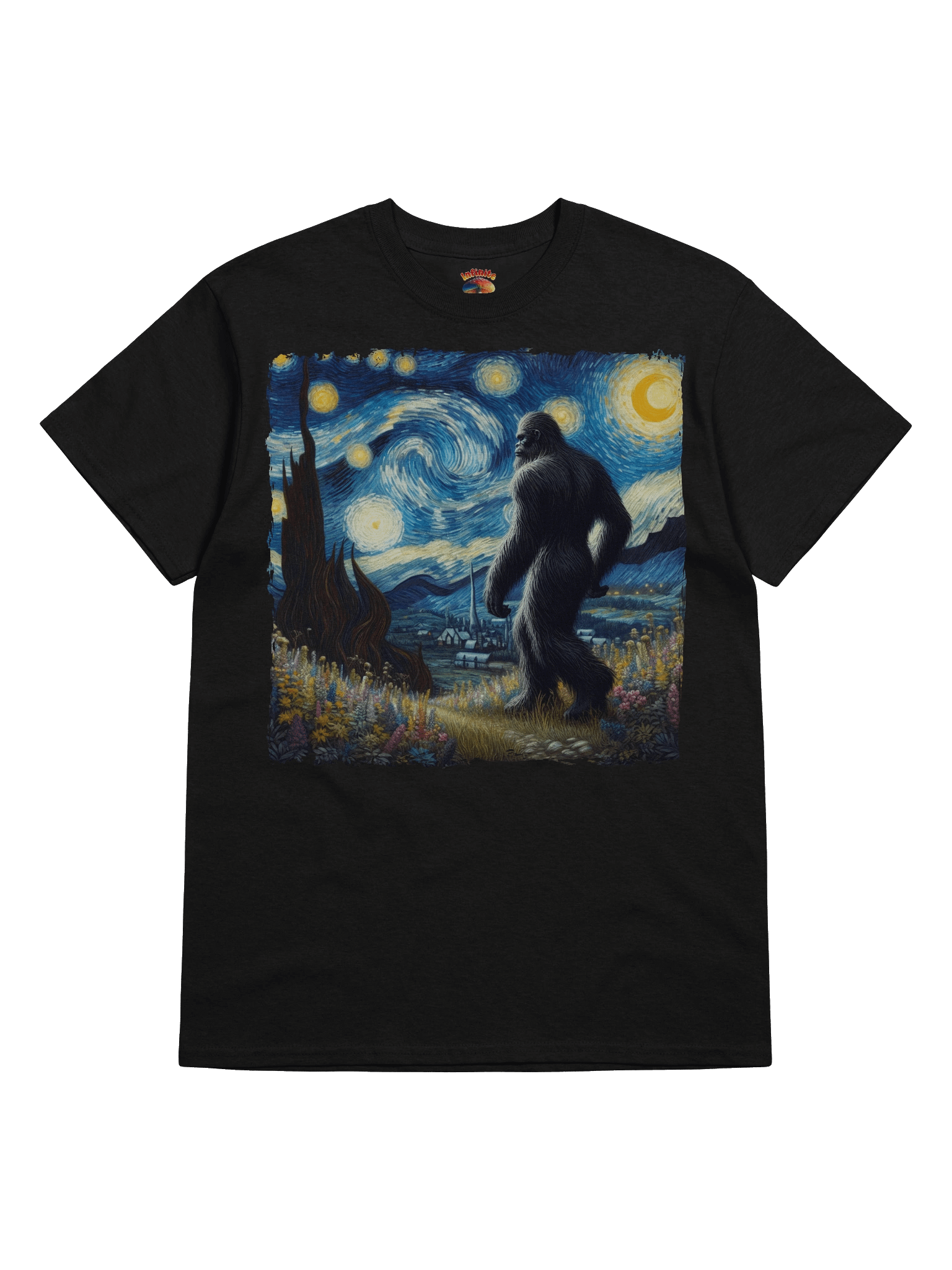 BIG FOOT STARRY NIGHT T-SHIRT product image (17)