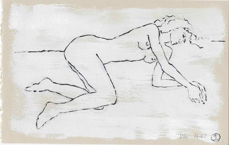 Sleeping Woman #1 Print product image (1)