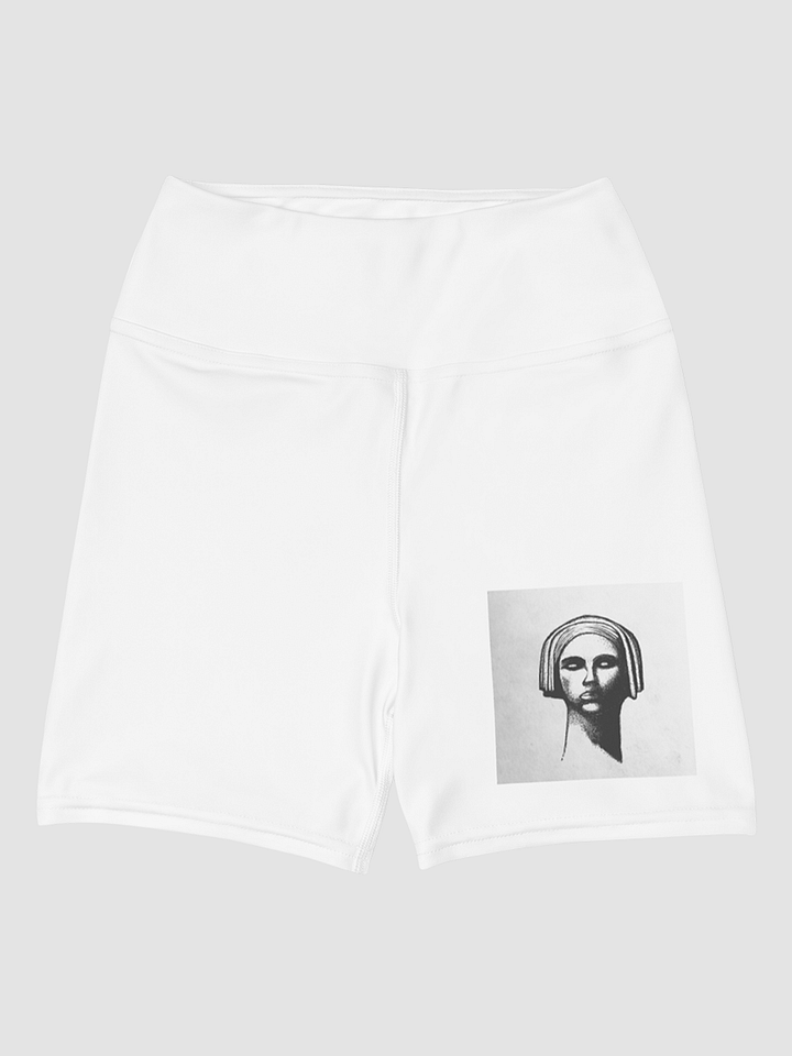 [Mikethemang] All-Over Print Yoga Shorts product image (1)
