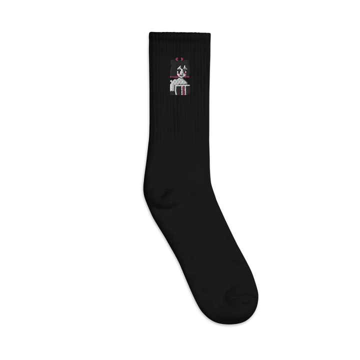 Pixelated Susie Embroidered Socks product image (1)