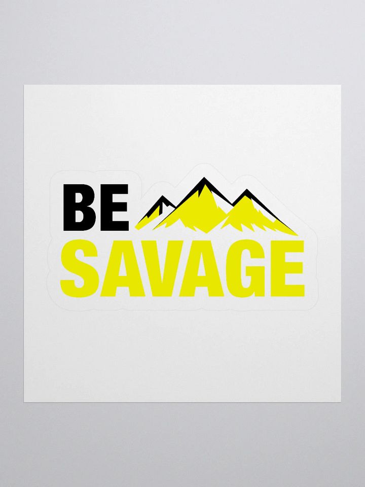 Savage Adventure Kiss Cut Stickers product image (2)