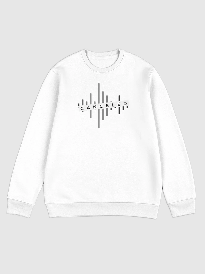Noise Canceled - Eco Sweatshirt (white) product image (1)