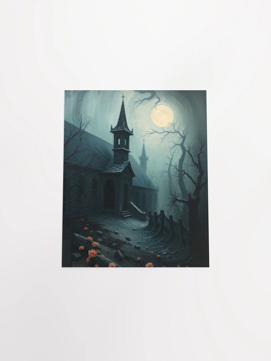 Moonlit Gothic Path Poster product image (29)