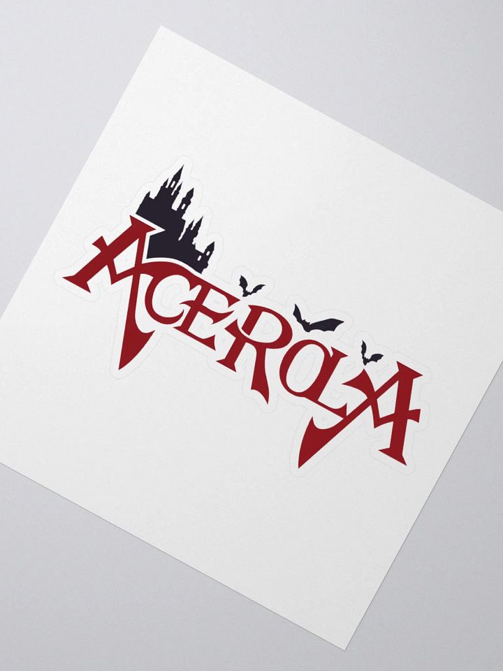 Acerola Kiss Cut Sticker product image (2)