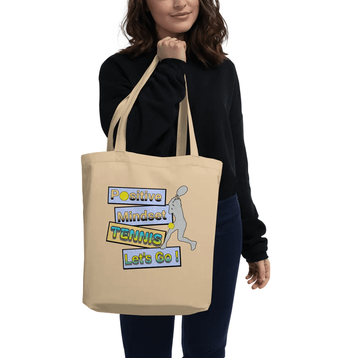 Positive Mindset Tennis Tote Bag product image (2)
