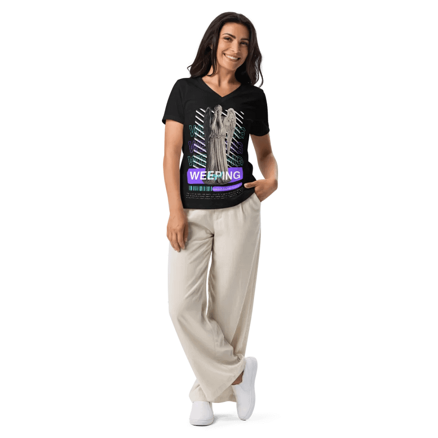 W Angel V-Neck Tee product image (3)