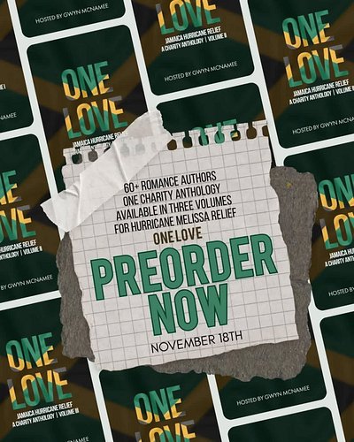 🇯🇲 60+ Romance Authors have come together to share ONE LOVE—a charity anthology available in three volumes that celebrates lo...