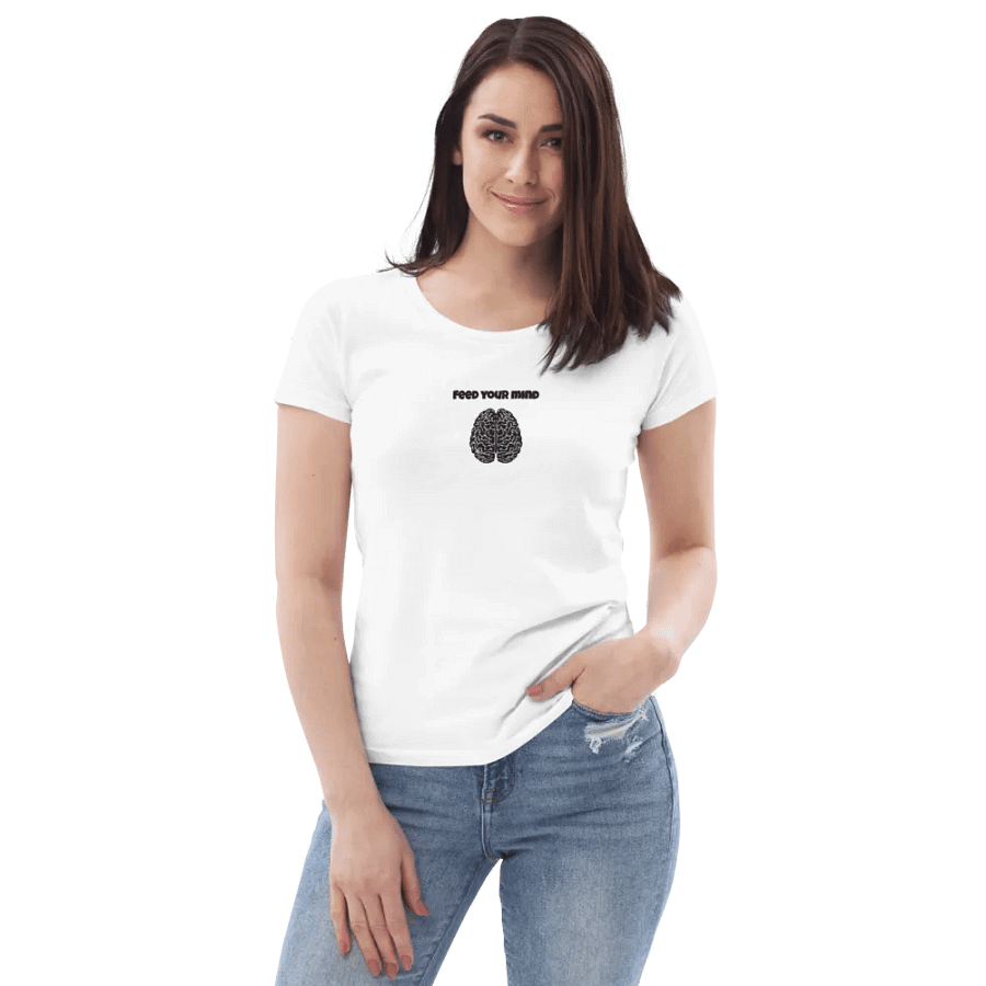 Stanley/Stella Women's Fitted Eco Tee - Feed Your Mind product image (9)