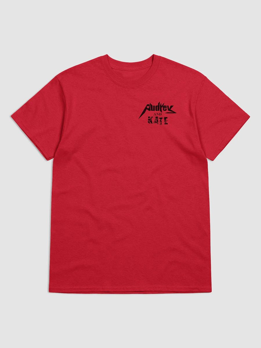 Audrey and Kate Official Black Small Logo T-shirt product image (7)