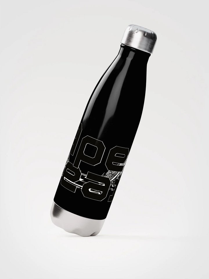 Stainless Water Bottle - Black HApex Gear White Logo product image (4)