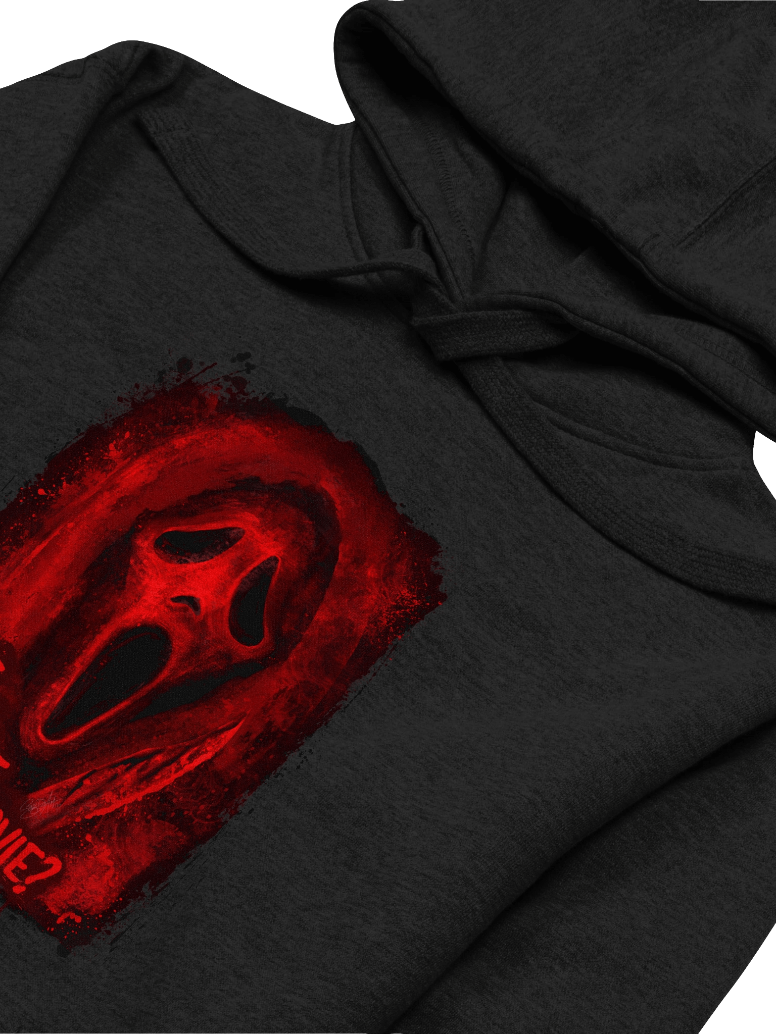 Red Ghost Face Hoodie product image (26)
