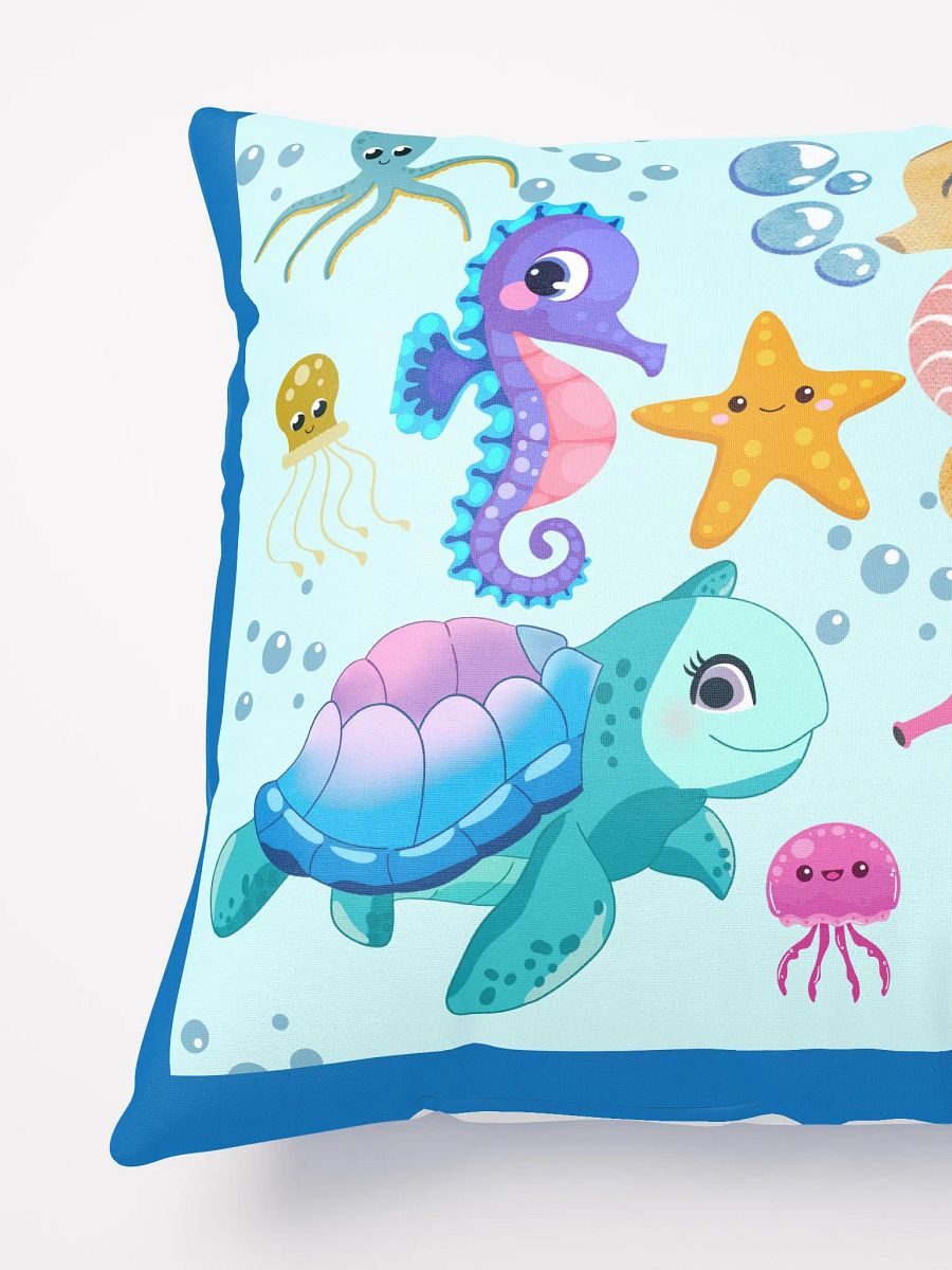 Seahorses and Friends Throw Pillow product image (6)