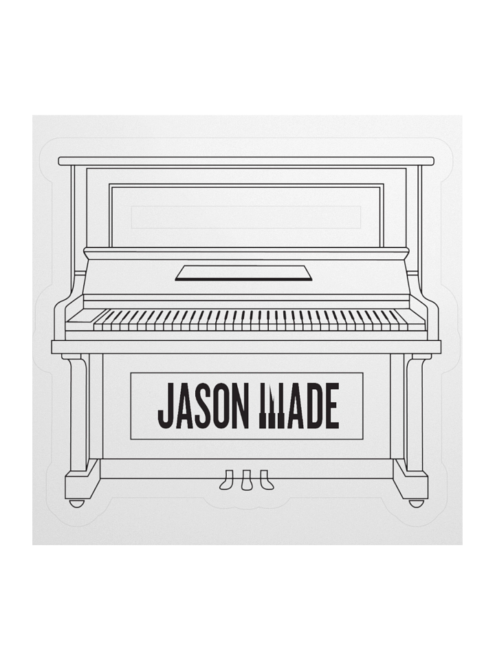JASON MADE "PIANO ICON" STICKERS product image (3)