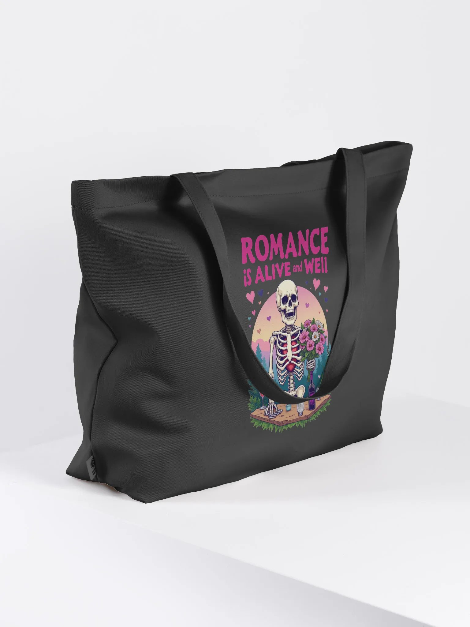 Romantic Skeleton Sunset Tote product image (8)
