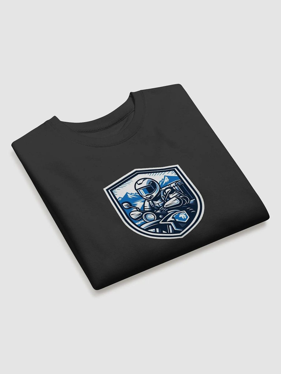 Adventure Rider Shield Premium Sweatshirt |AI Design cross continental touring product image (19)