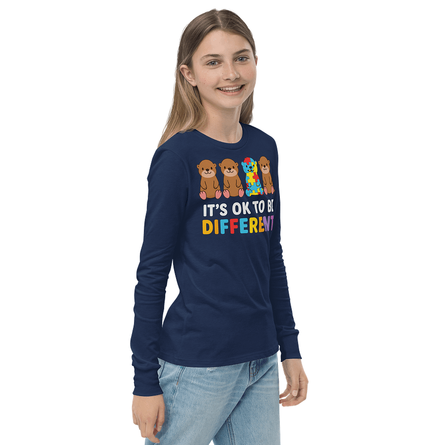 It's Ok To Be Different Youth Long Sleeve T-shirt product image (16)