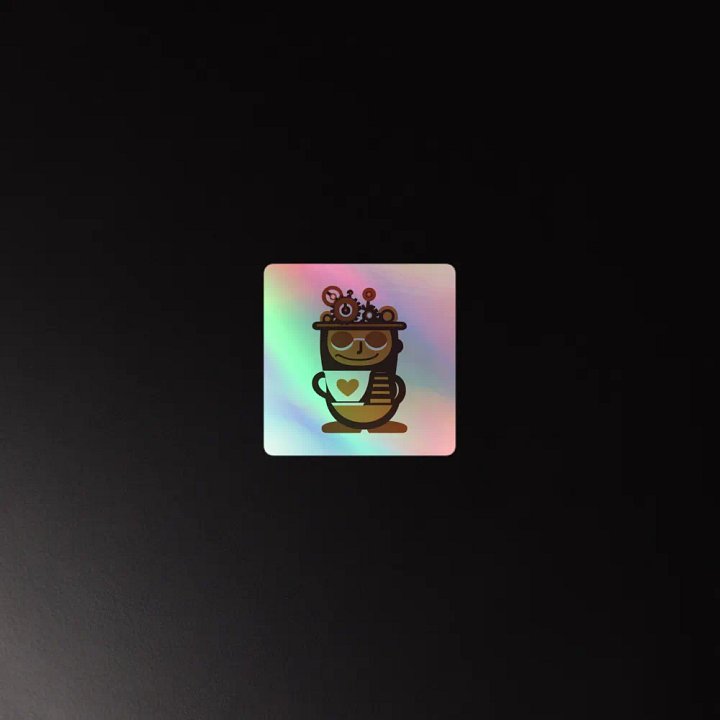 Caffeine Automaton Holographic Sticker Set product image (4)