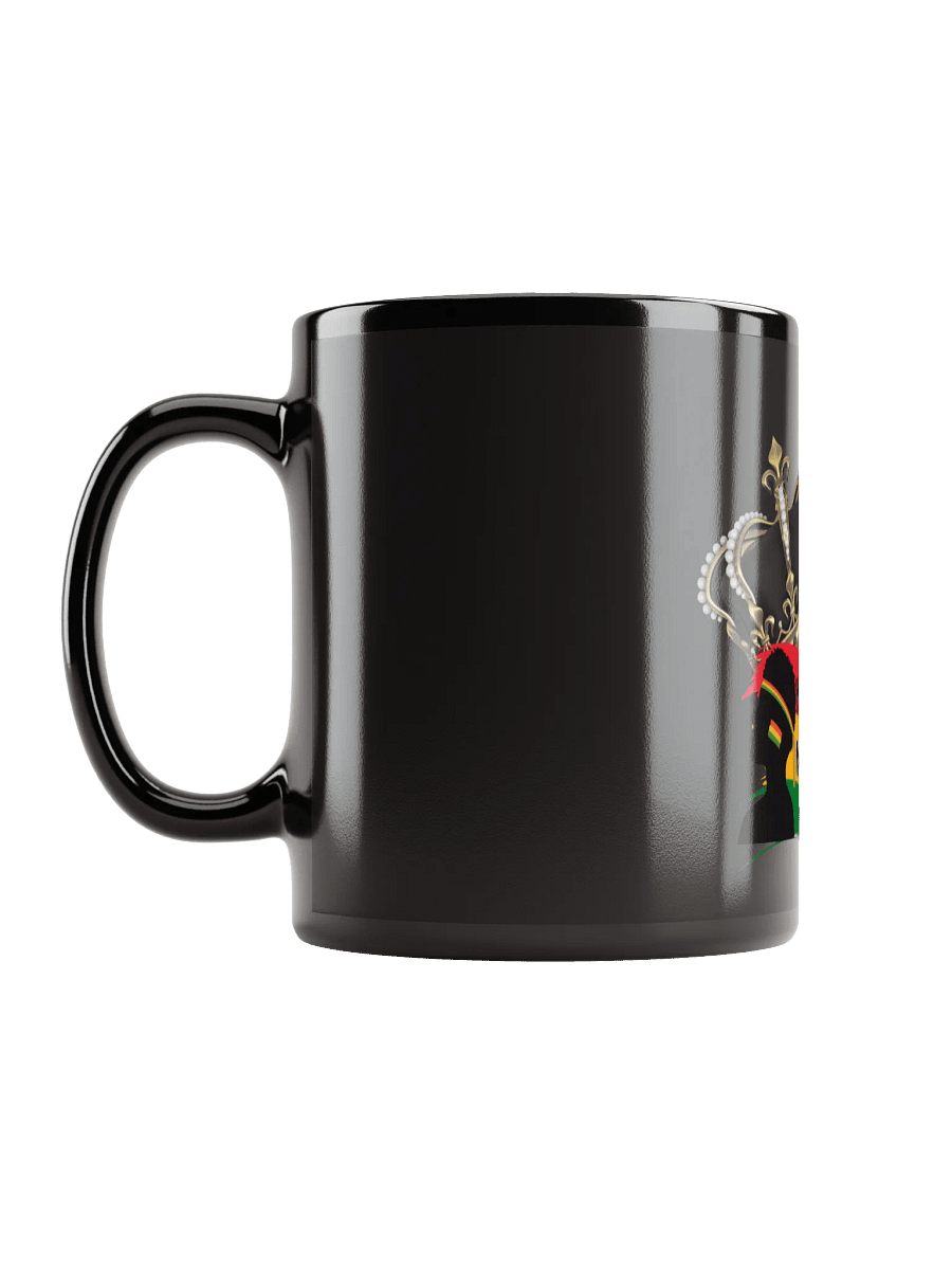 KINGS PROTECT QUEENS MUG BLACK product image (11)