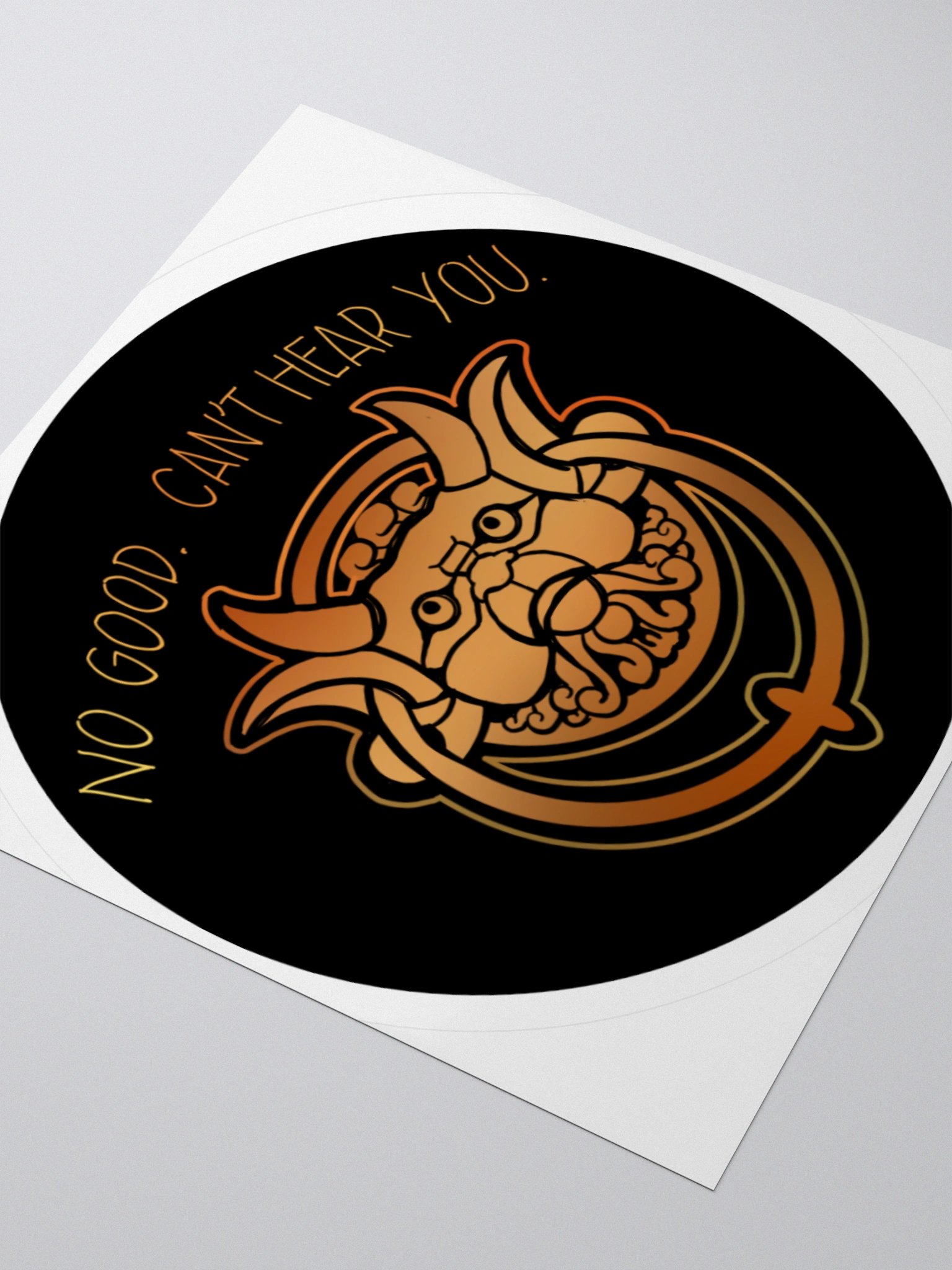 Cant Hear You Sticker product image (3)