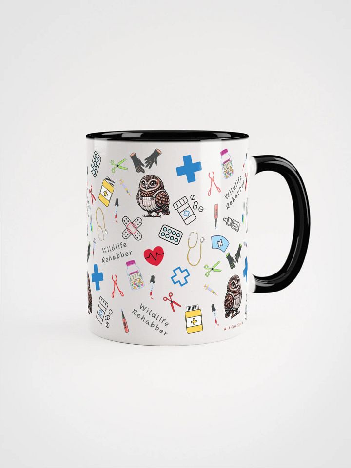 Wildlife Rehabber Morepork Ceramic Mug product image (1)