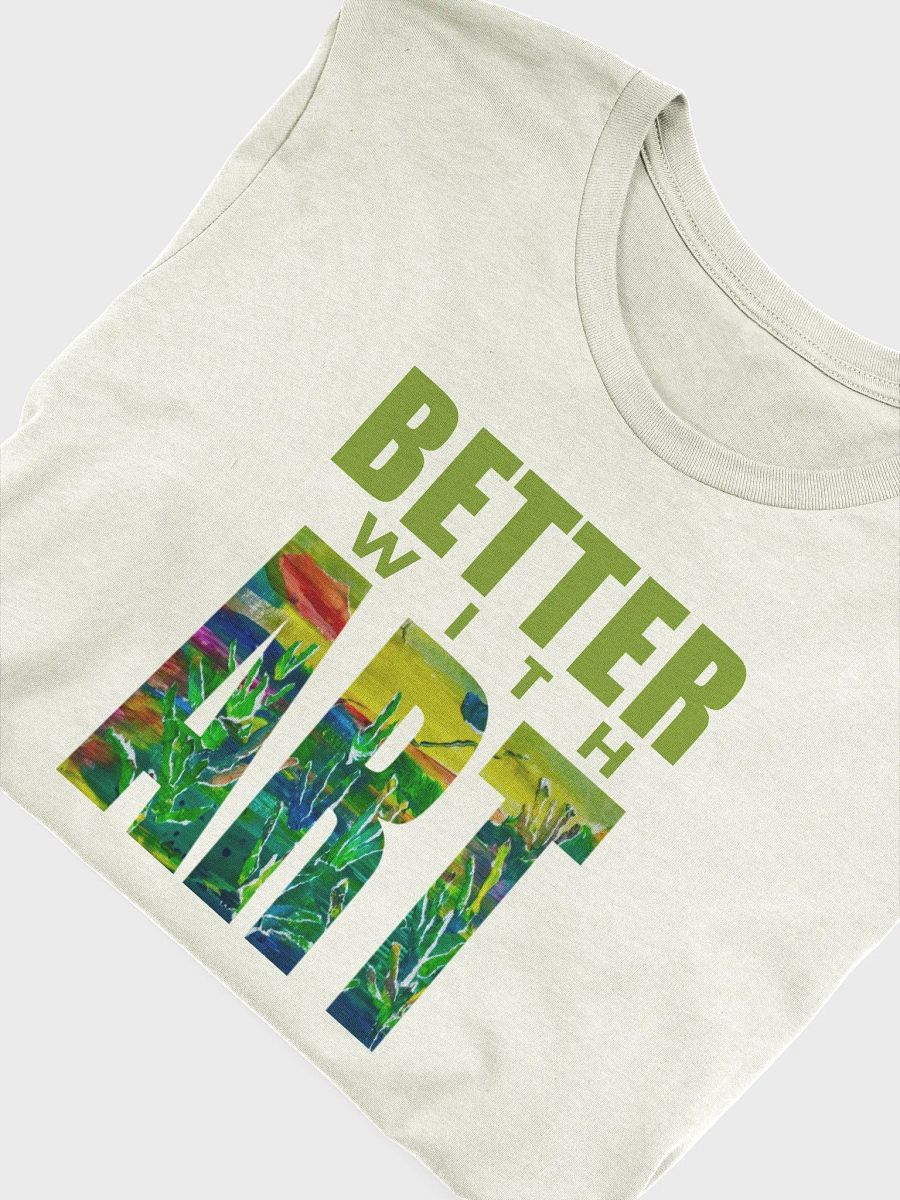 BETTER WITH ART brilliant garden tee product image (5)