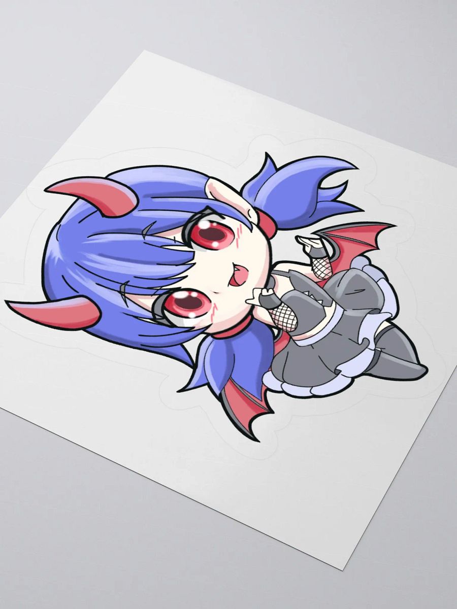 Chibi Demon Kiss Cut Stickers product image (11)