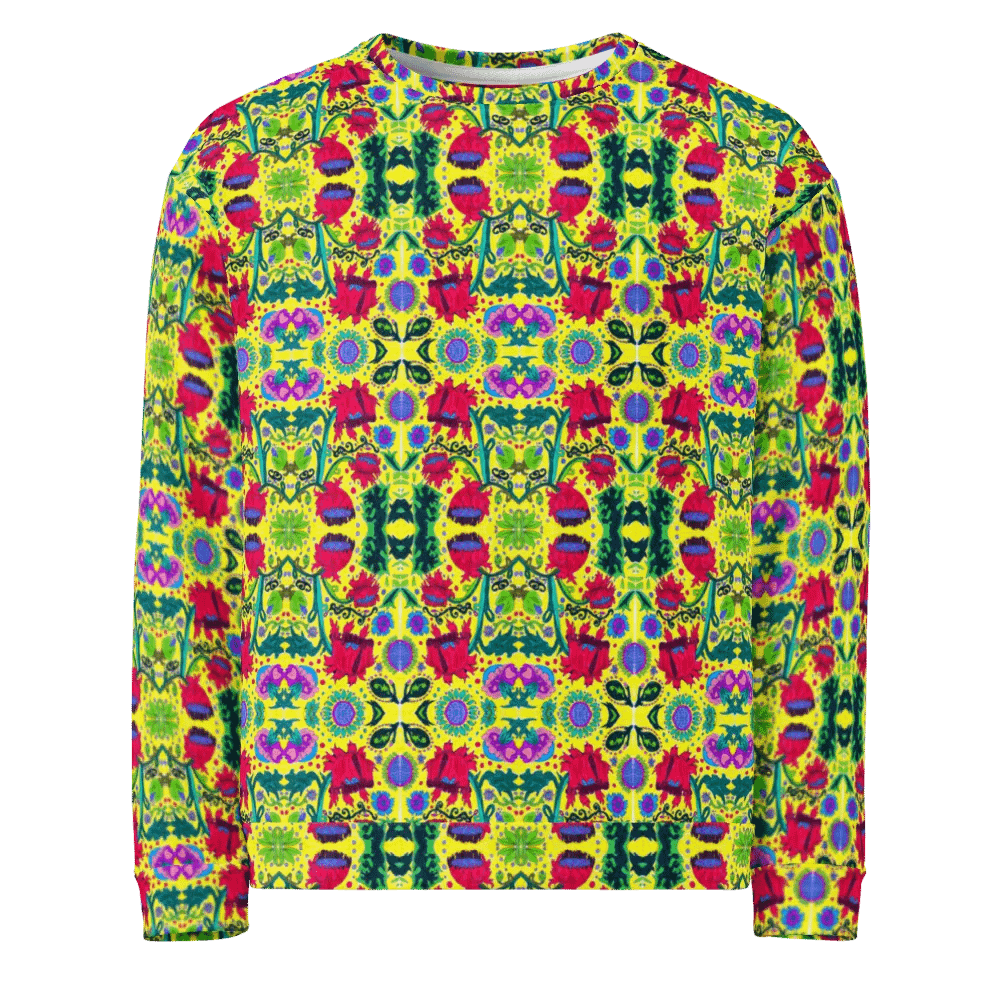 Abstract Poppy Flowers Unisex Sweatshirt product image (4)