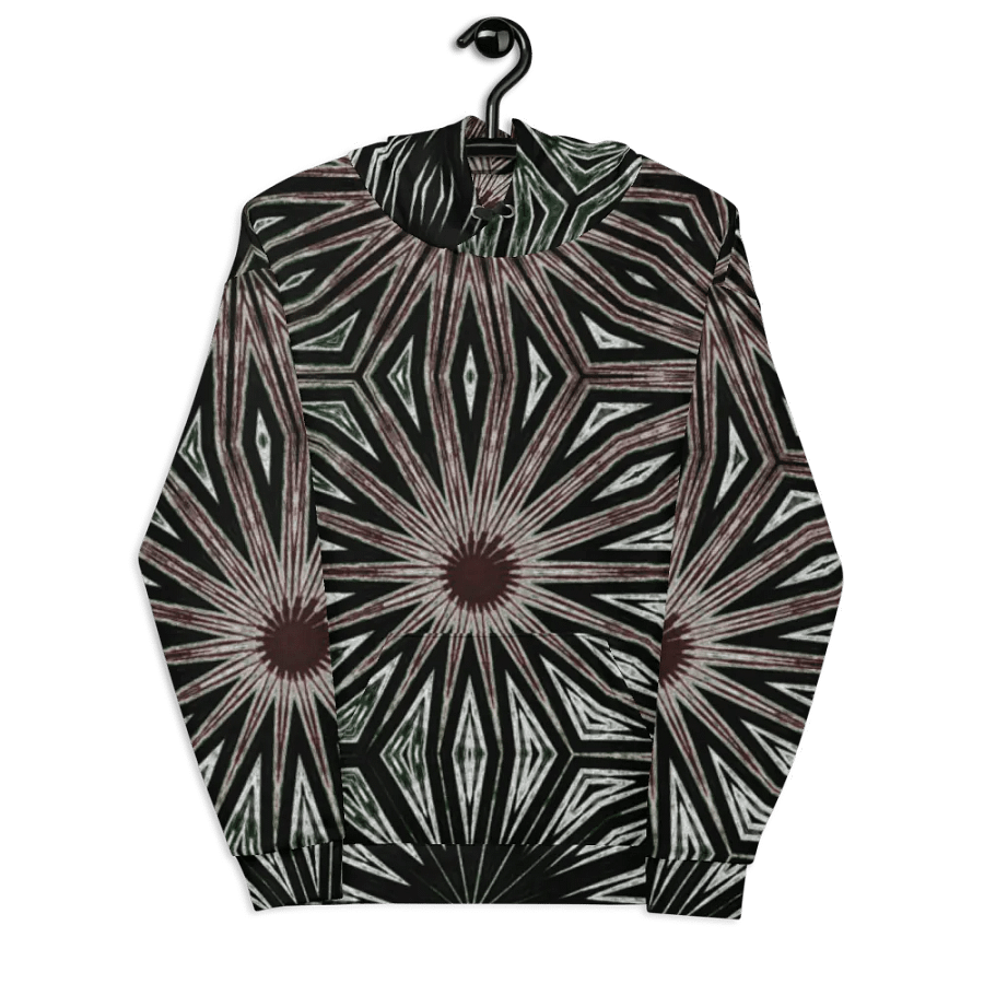 Abstract Dramatic Circles Unisex Pull Over Hoodie product image (8)