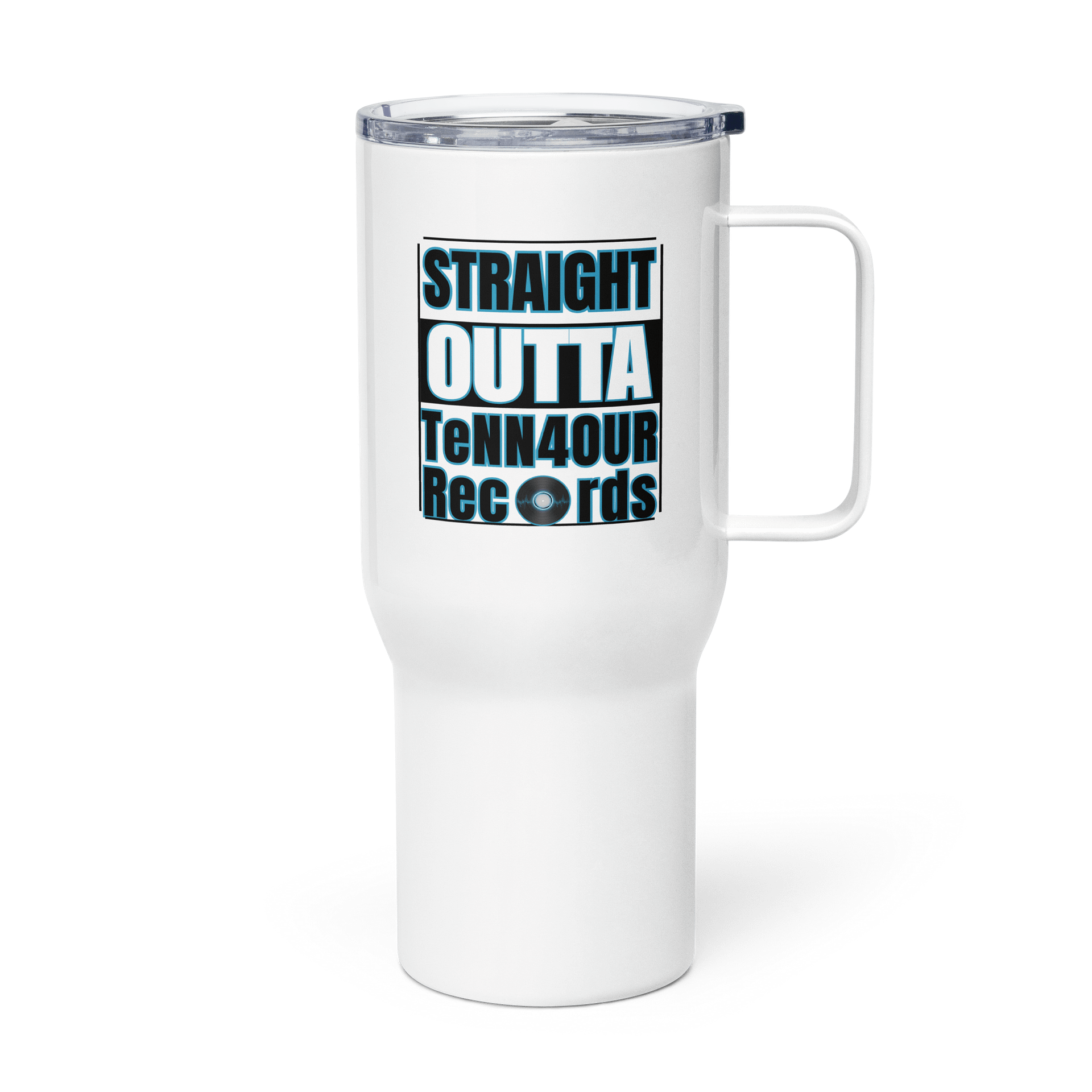 STRAIGHT OUTTA TeNN4OUR Records Travel Mug product image (4)