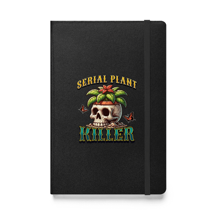 Serial Plant Killer Skull Planter Hardcover Journal product image (1)